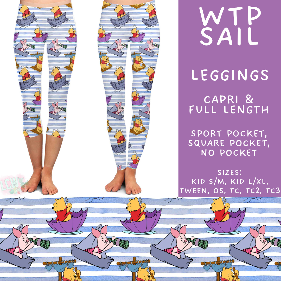 Batch #541 - Magical Faves 21 - Closes 6/10 - ETA mid August - WTP Sail Full and Capri Length Leggings