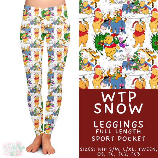 Batch #434 - Magical Christmas - Closes 10/22 - ETA early Dec - WTP Snow Full Length Leggings