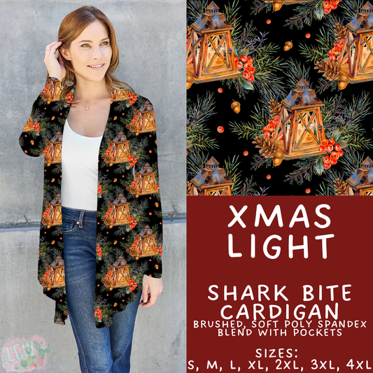 Batch #433 - Winter Cabin - Closes 10/20 - ETA early Dec - Xmas Light Cardigan
