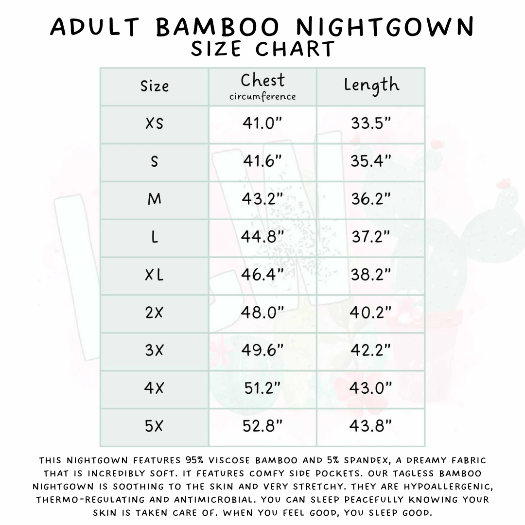 Ready to Ship Galaxy Books Kid's Bamboo Nightgown - 4T, 5T & Kids 10