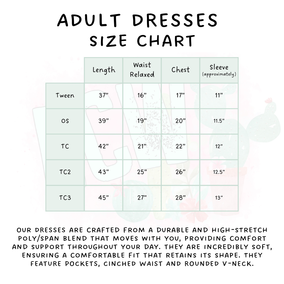 Batch #540 - May Flowers - Closes 6/8 - ETA early August - Floral 06 Adult & Kids Dresses