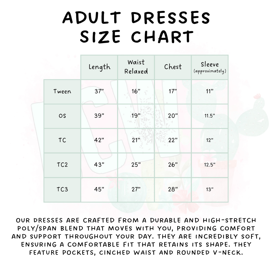 Ready To Ship - WC15 Adult Dress - TC2
