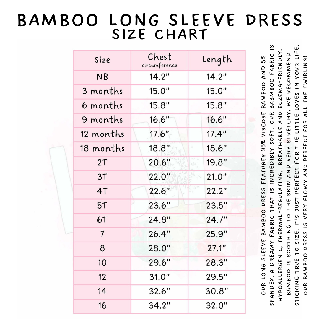 Ready to Ship - Cat Shelf Long Sleeve Criss-Cross Bamboo Dress - 6