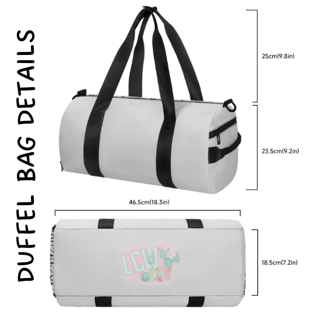 Batch #495 - Travel Collection - Closes 2/23 - ETA late April - Book Shelf Duffel Bag