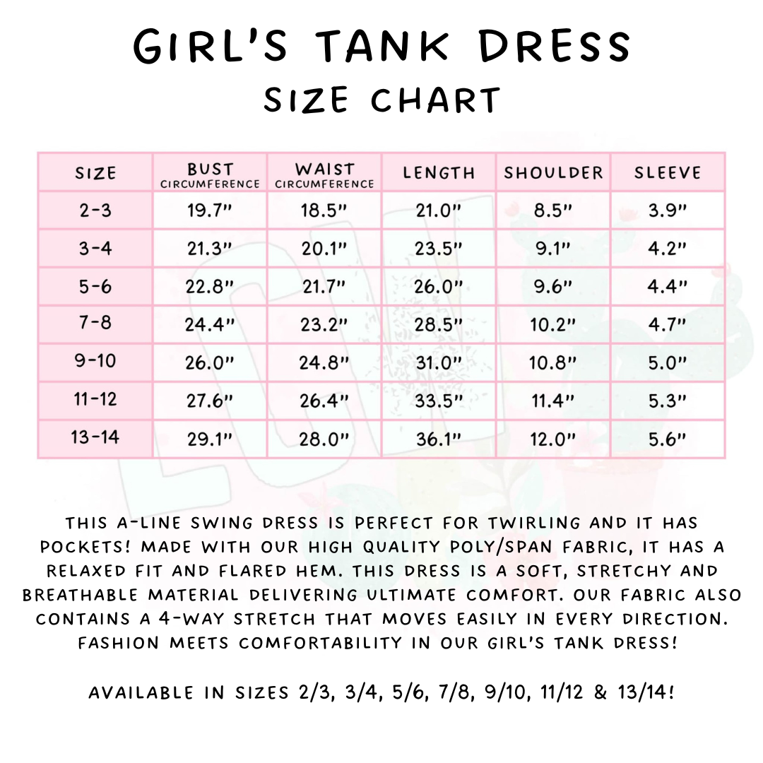 Batch #538 - Fun Run 23 - Closes 6/3 - ETA early August - Skull Garden Women's & Girl's Tank Dress