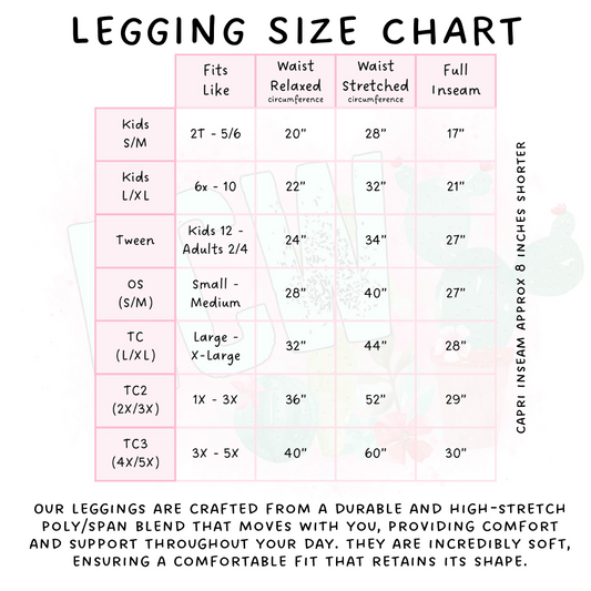 Batch #407 - Fall Fun 2 - Closes 9/4 - ETA mid/late October - Fall Pumps Full Length Leggings