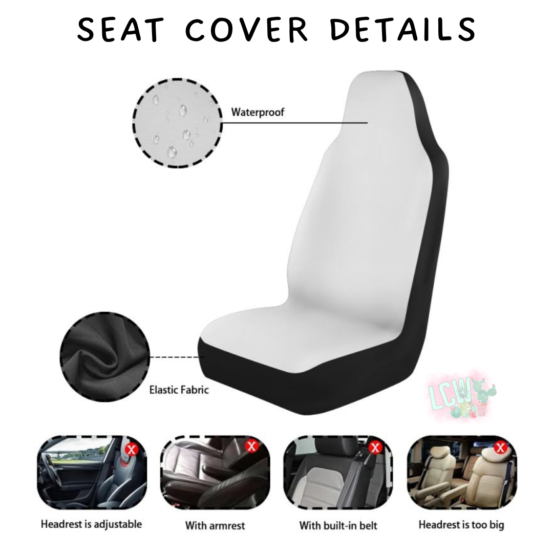 Batch #554 - Car Accessories 3 - Closes 7/10 - ETA early/mid Sept - Neon Snoop Vehicle Seat Covers