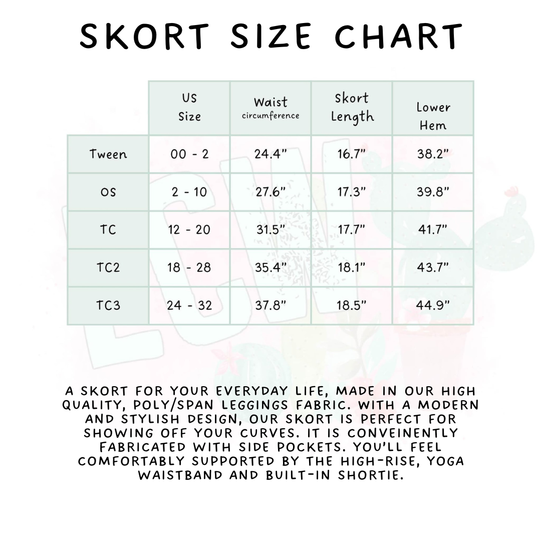 Batch #540 - May Flowers - Closes 6/8 - ETA early August - Floral 12 Skort