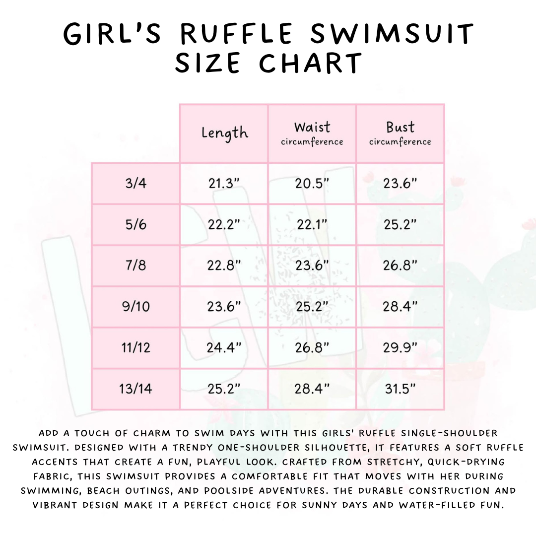 Batch #543 - Pool Party 2 - Closes 6/15 - ETA early/mid August - Aloha Island Girl's Swimsuit