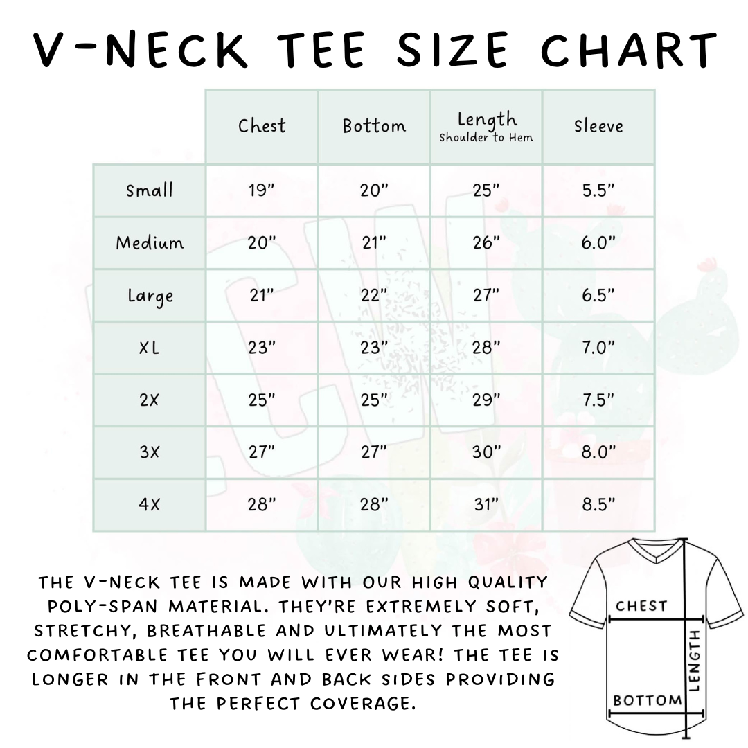 Batch #506 - Cool Characters 13 - Closes 3/20 - ETA late May - SBerry Floral V-Neck