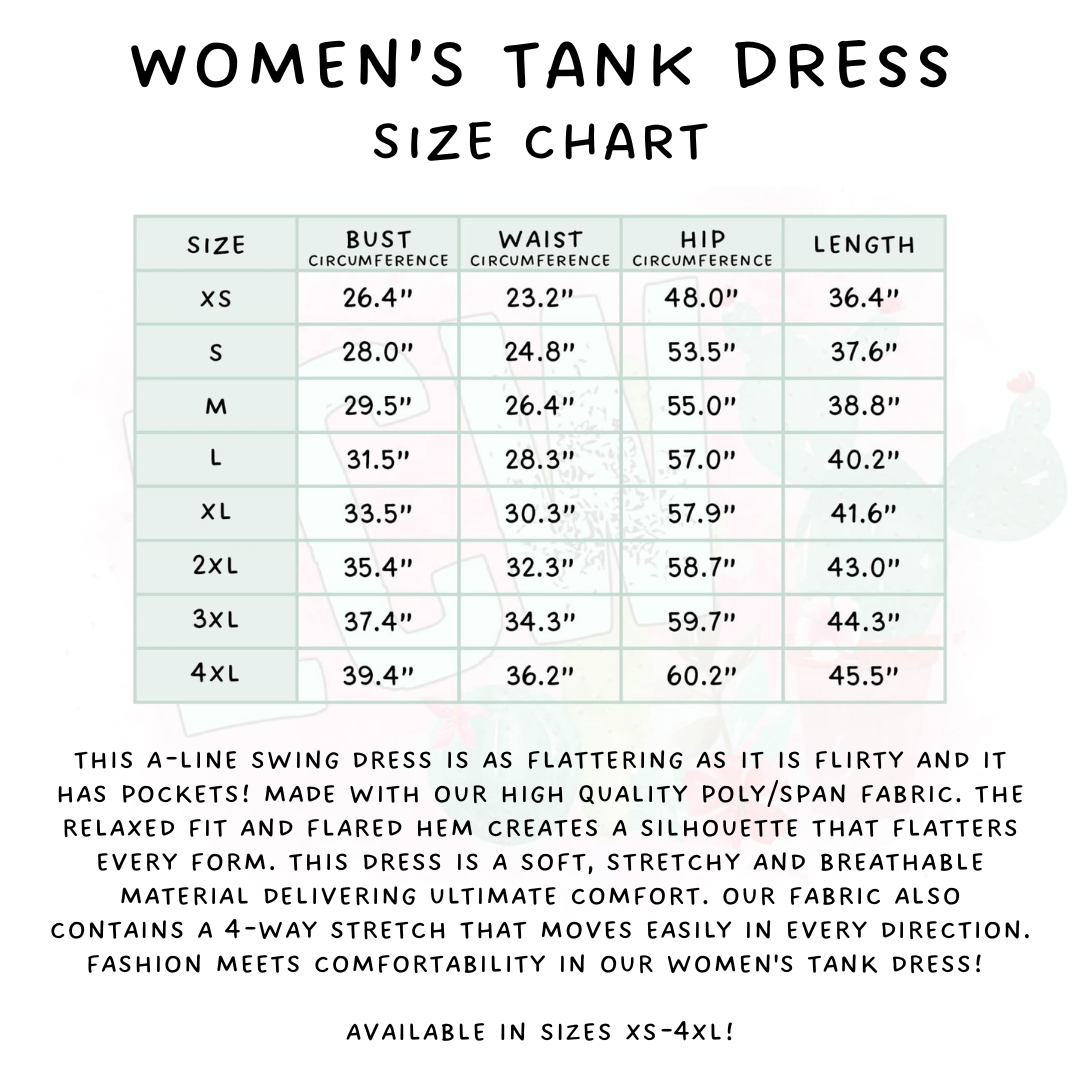 Batch #536 - Frames Collection - Closes 5/29 - ETA late July - Froze Frame Women's & Girl's Tank Dress