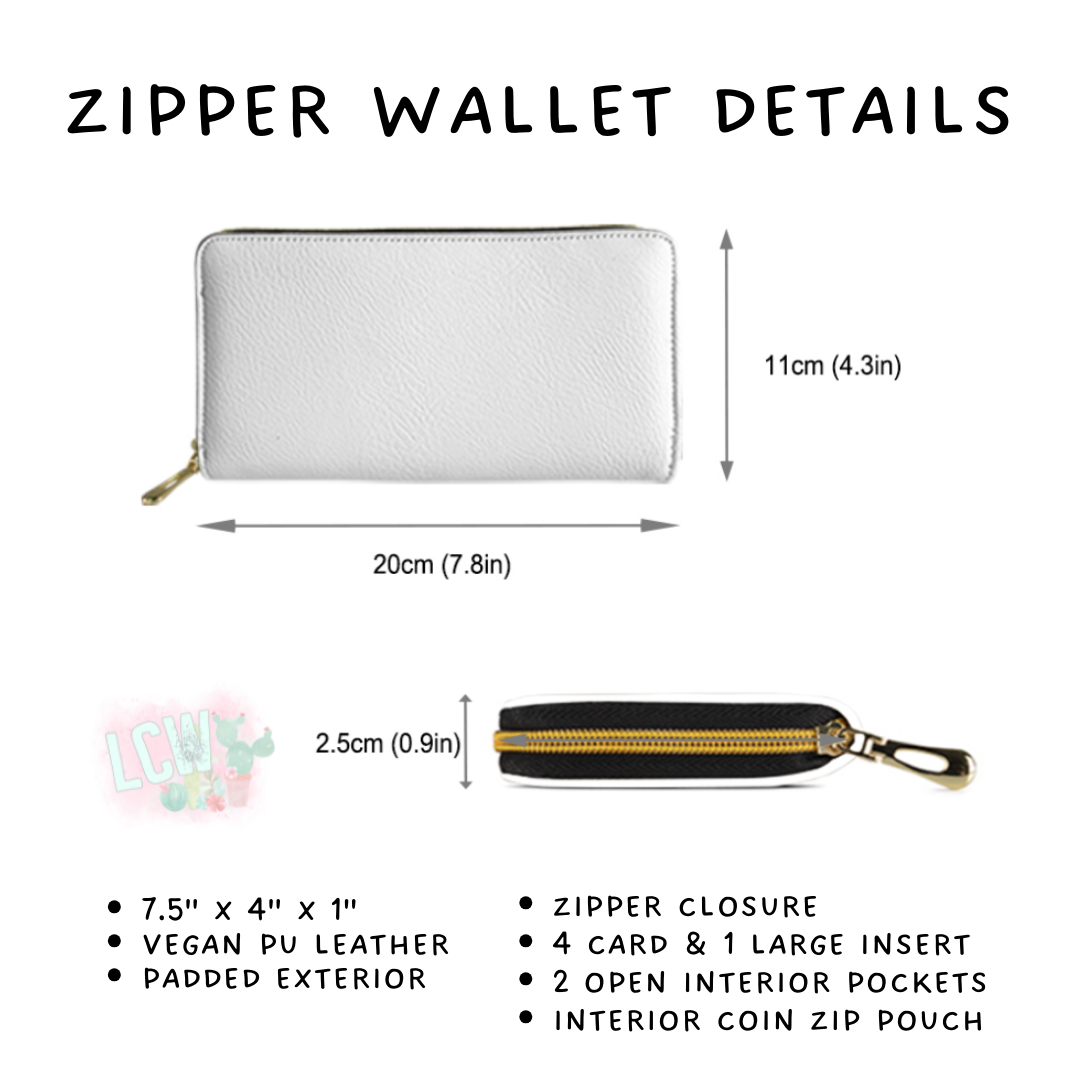 Batch #460 - Zip It Collection - Closes 12/5 - ETA late Jan - Gil Girls Zipper Wallet