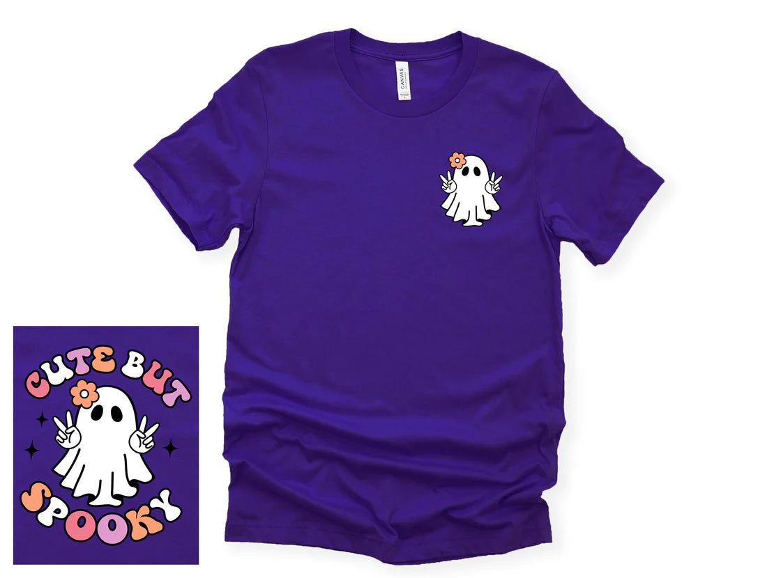 Cute But Spooky Graphic Tee - Double Sided