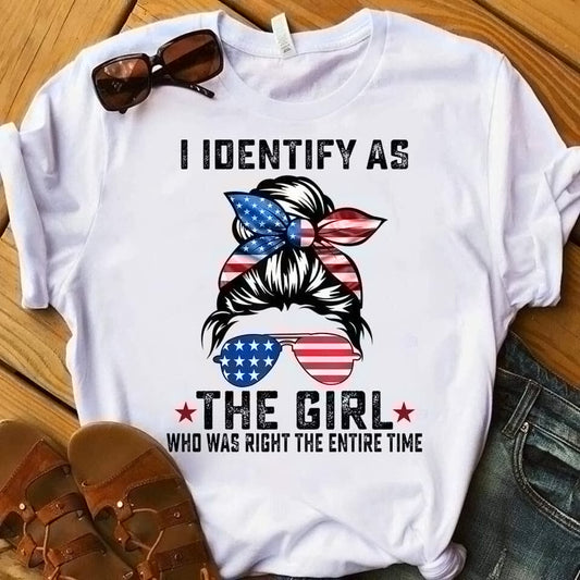 I identify as Graphic Tee