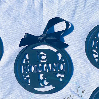 Name/Letter Custom Ornament