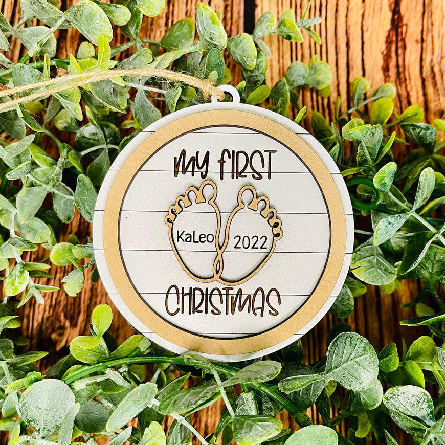 My First Christmas Custom Ornament