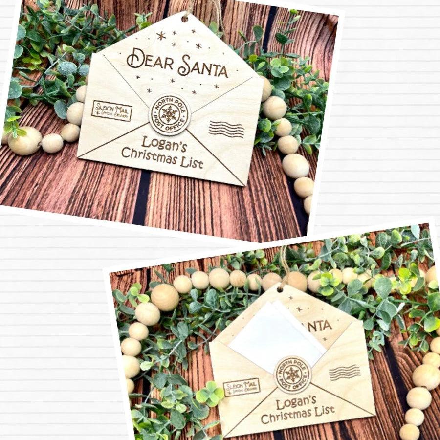 Santa Letter Custom Ornament