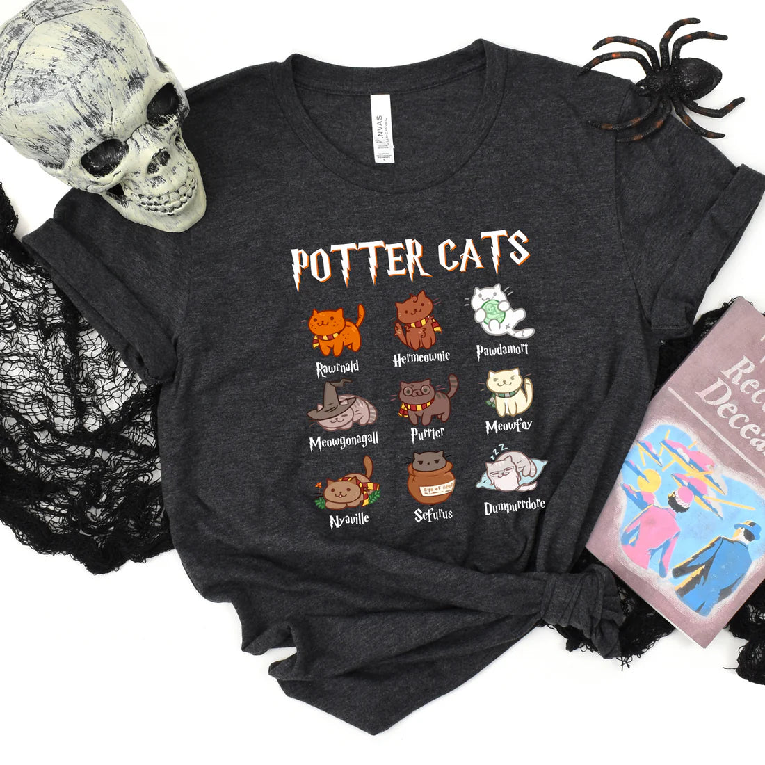 Potter Cats Graphic Tee