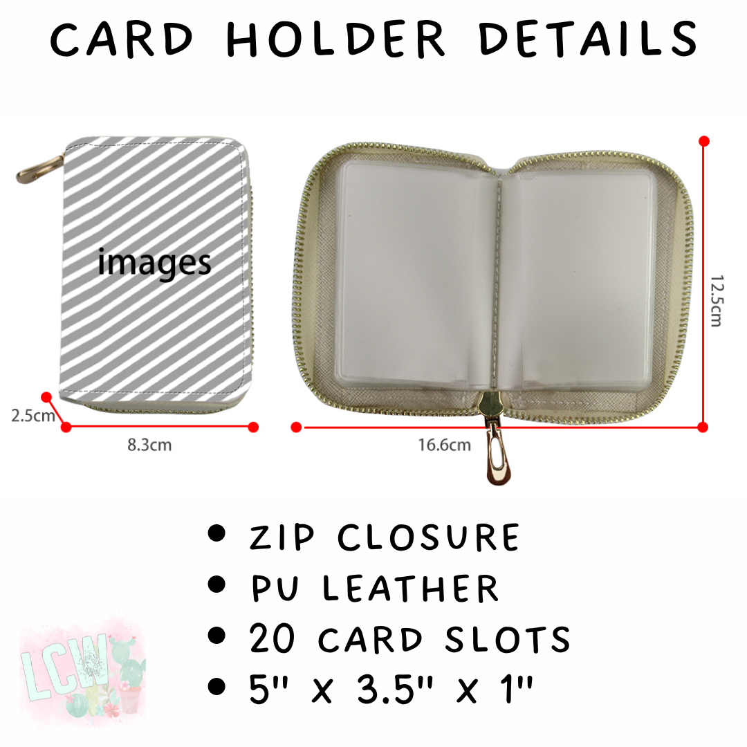 Batch #265 - Card Holders & Foldable Wallets - Closes 1/1 - ETA mid Feb - Mystical Love Card Holder