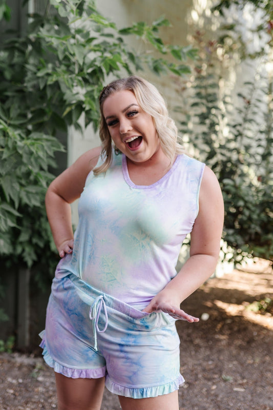 Pixie Dust Tie Dye Sleep Shorts