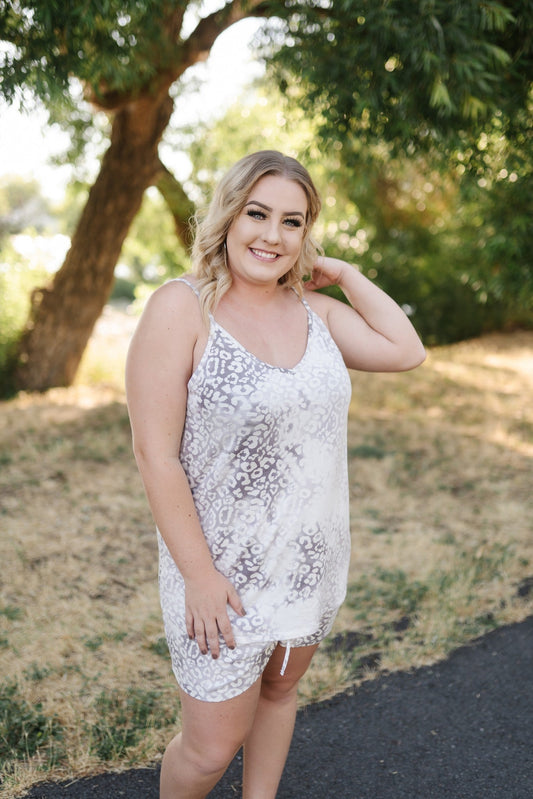 Sparkle All Night Sleep Tank