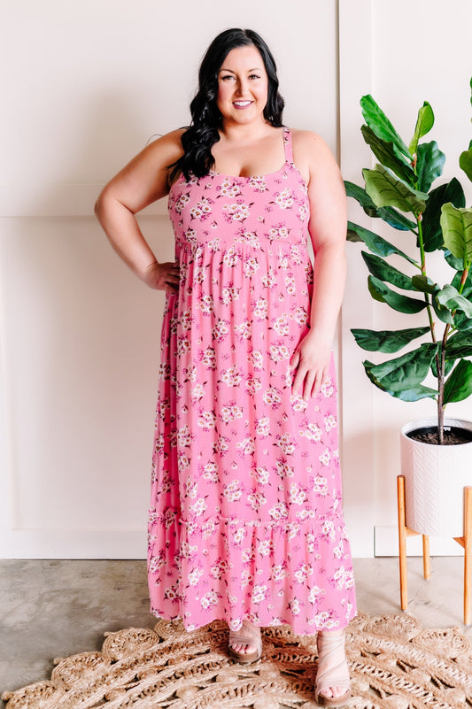 Picking Daisies Dress In Soft Pink