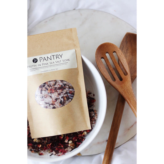 Pretty In Pink Sea Salt Soak By Pantry